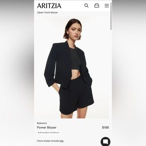 Wilfred Blazer - cropped Power